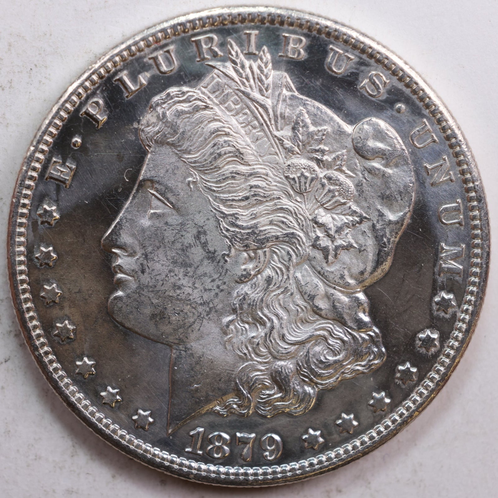 1879-S Morgan Dollar, DMPL Uncirculated Coin, Store #DR0837