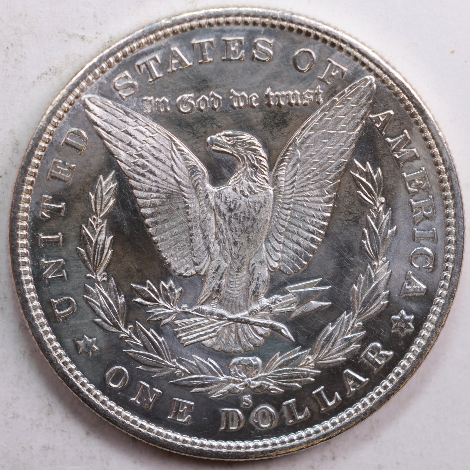 1879-S Morgan Dollar, DMPL Uncirculated Coin, Store #DR0837