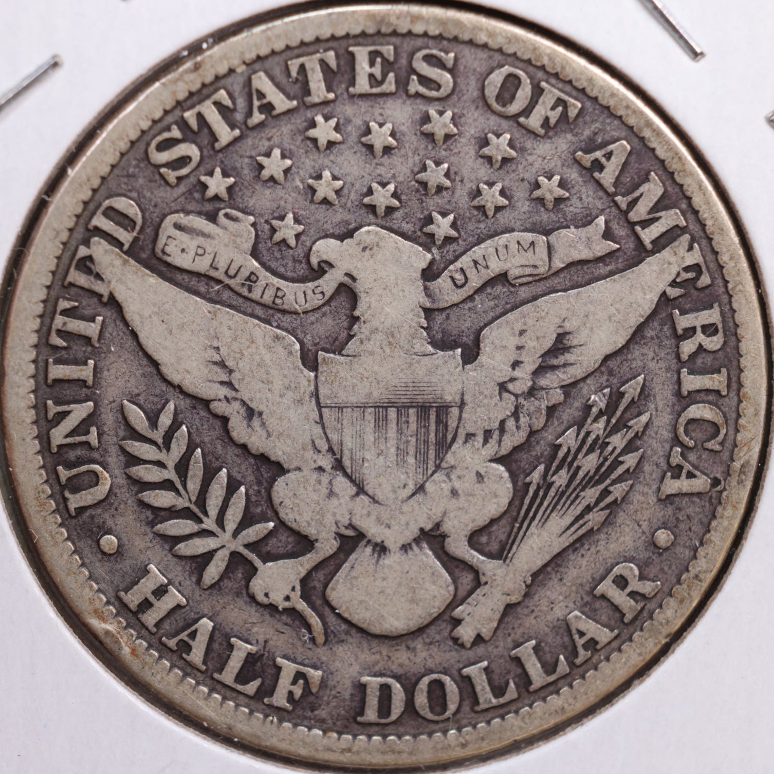 1913 Barber Half Dollar, Good+ Circulated Coin, Store #HR0735