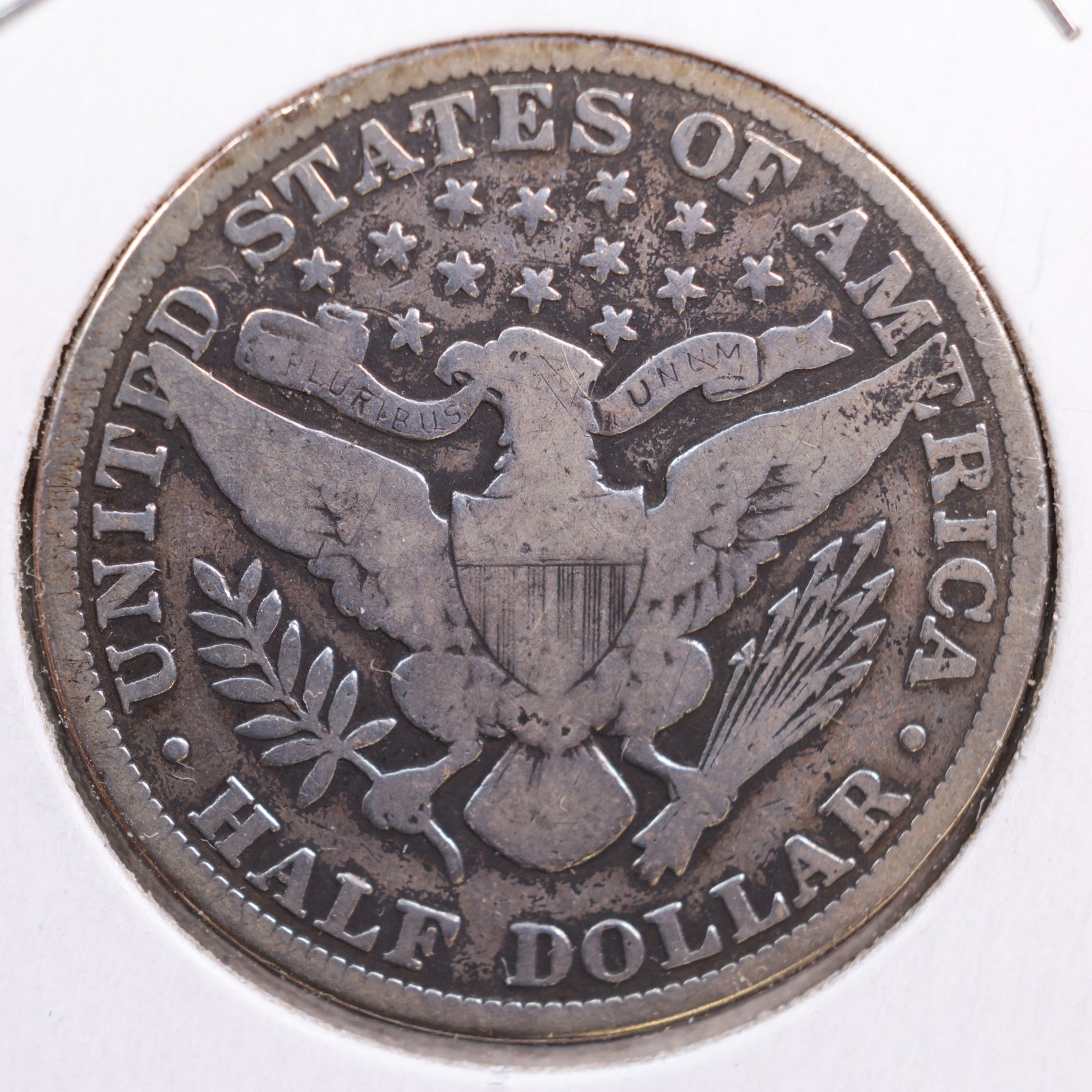 1915 Barber Half Dollar, Very Good Circulated Coin, Store #HR0719
