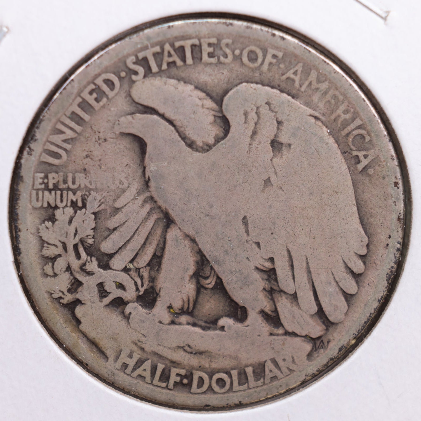 1916 Walking Liberty Half Dollar, Very Good Circulated Coin, Store #HR0695