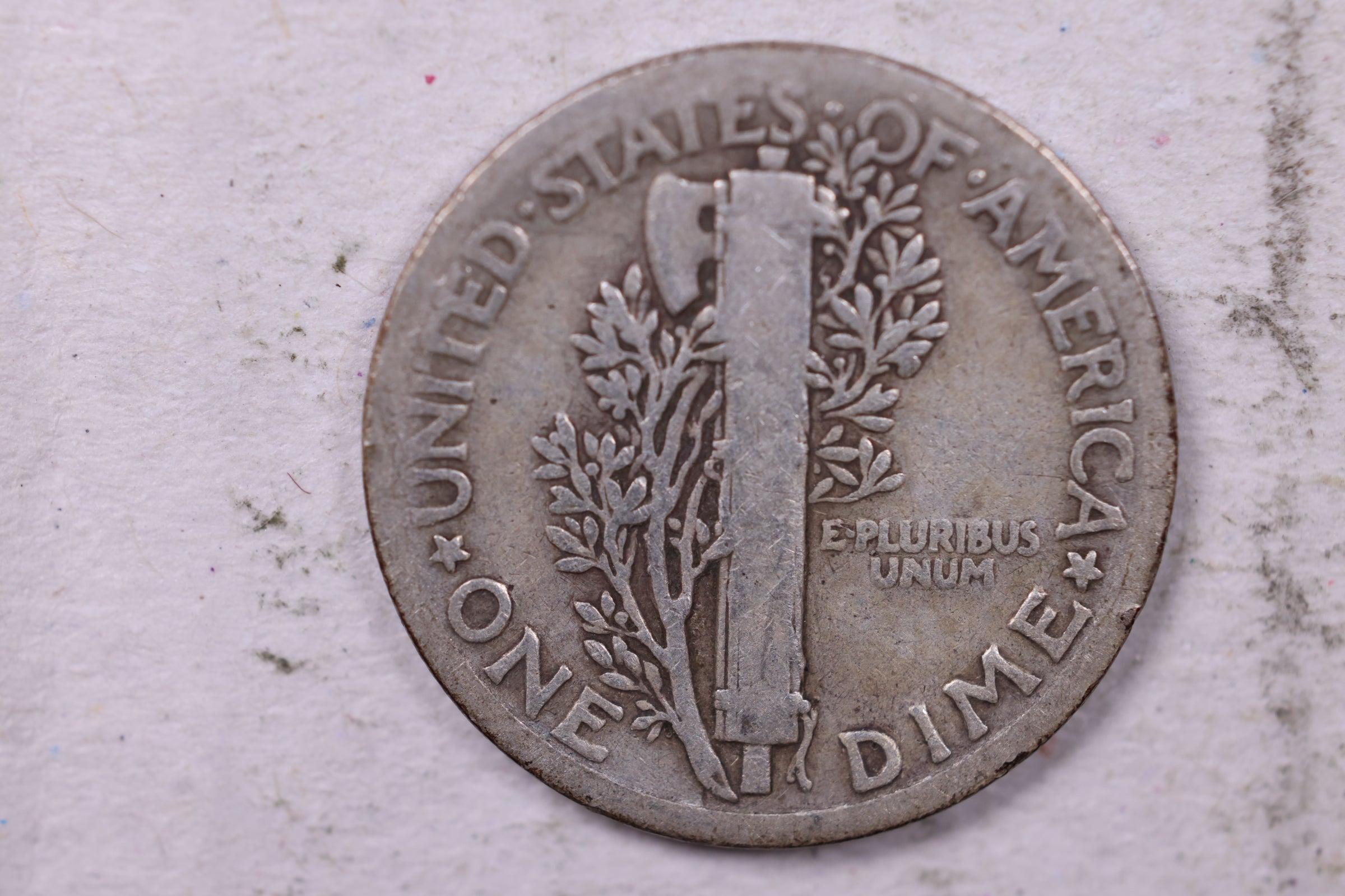 1924 Mercury Silver Dime., Very Good, Store #19858