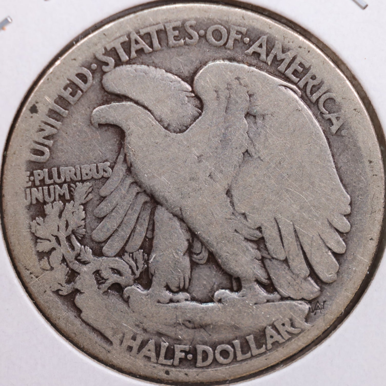 1916-D Walking Liberty Half Dollar, Abt Good Circulated Coin, Store #HR0687