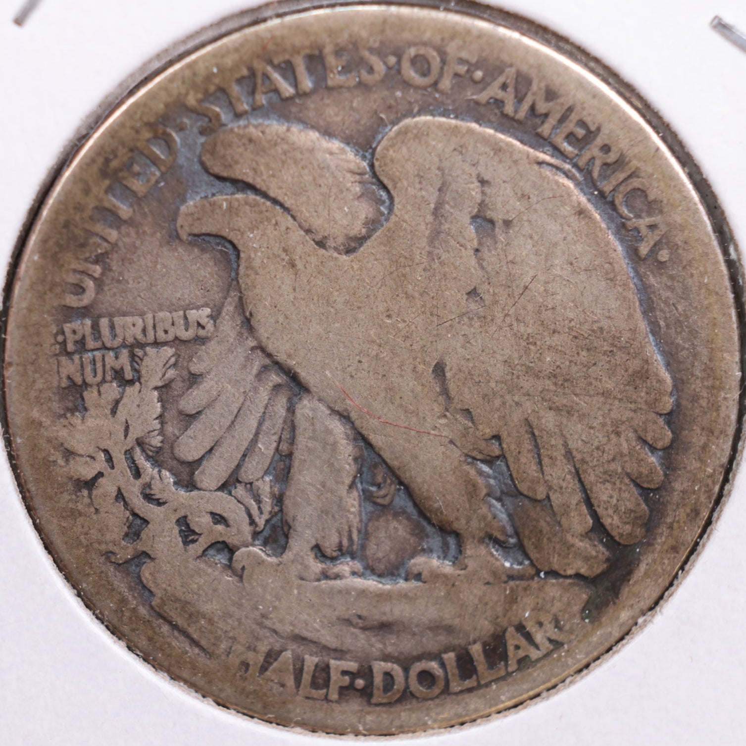 1916-D Walking Liberty Half Dollar, Abt Good Circulated Coin, Store #HR0682