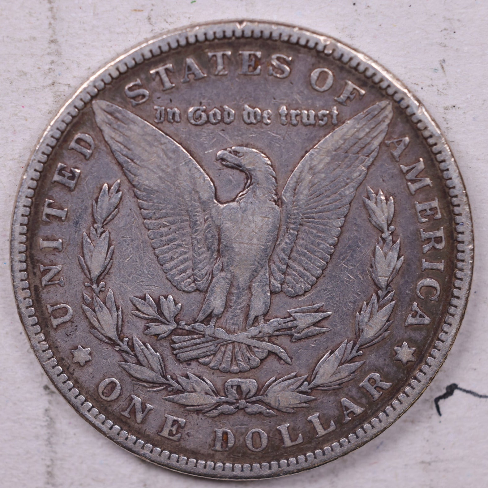 1893 Morgan Silver Dollar, Very Fine +., Store Sale #506