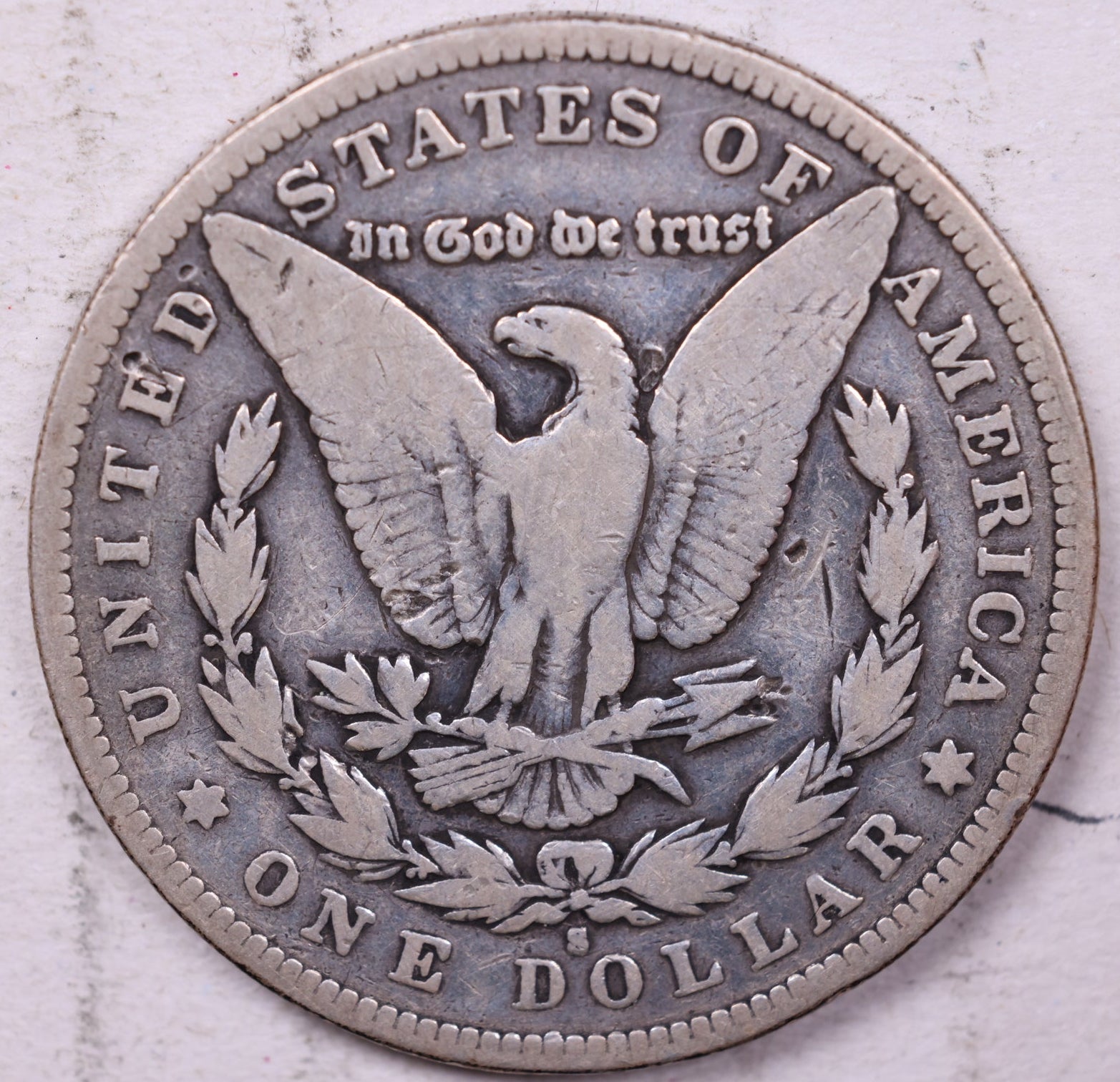 1895-S Morgan Silver Dollar, Very Good, Circulated Coin, Store Sale #DR0512