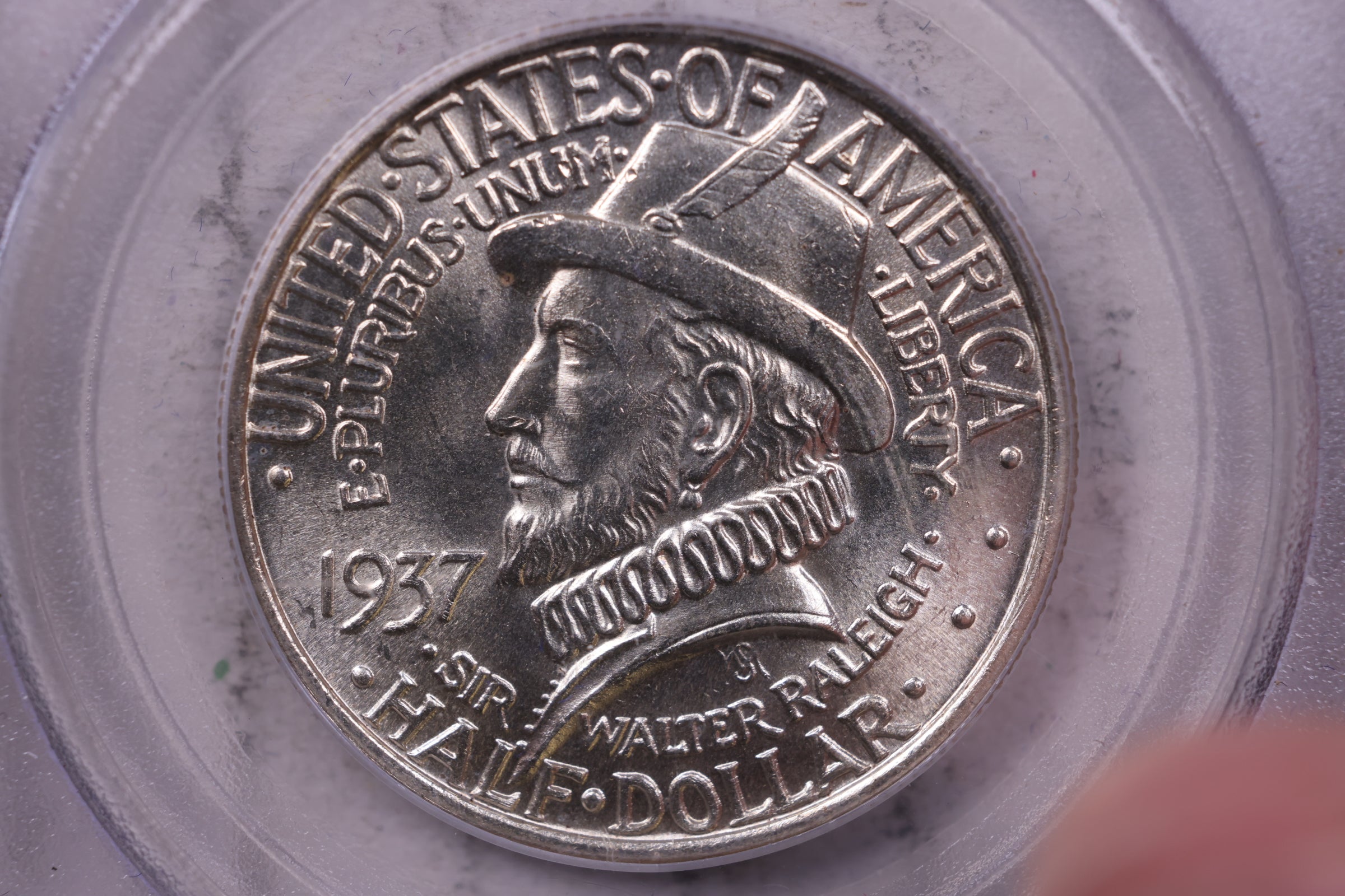 1921 Roanoke Silver Half Dollar Commemorative., PCGS MS-64., #520