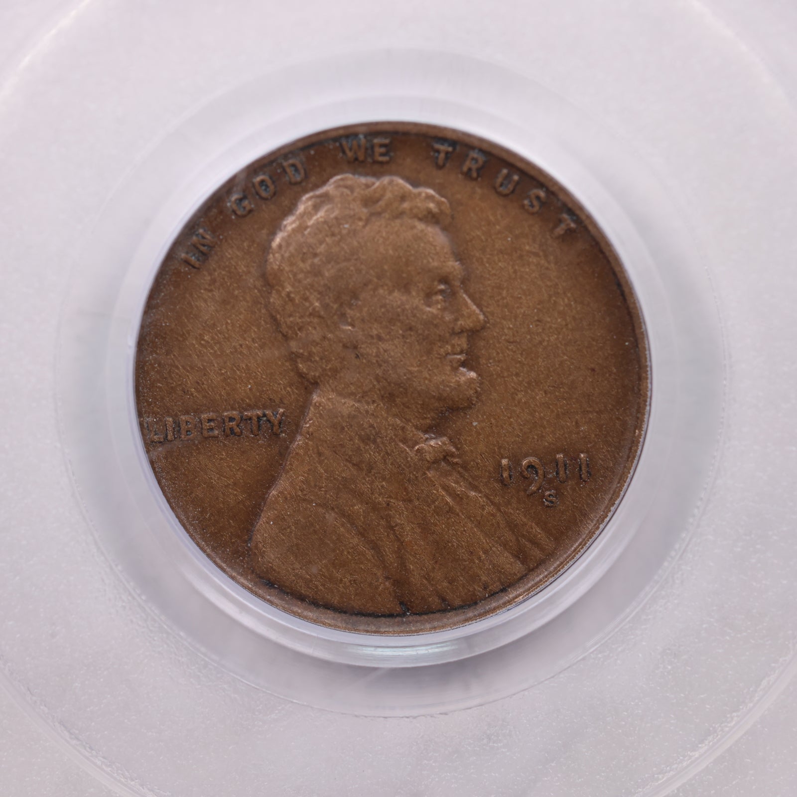 1911-S Lincoln Wheat Cents, PCGS XF-45, Store Sale #GCT057.