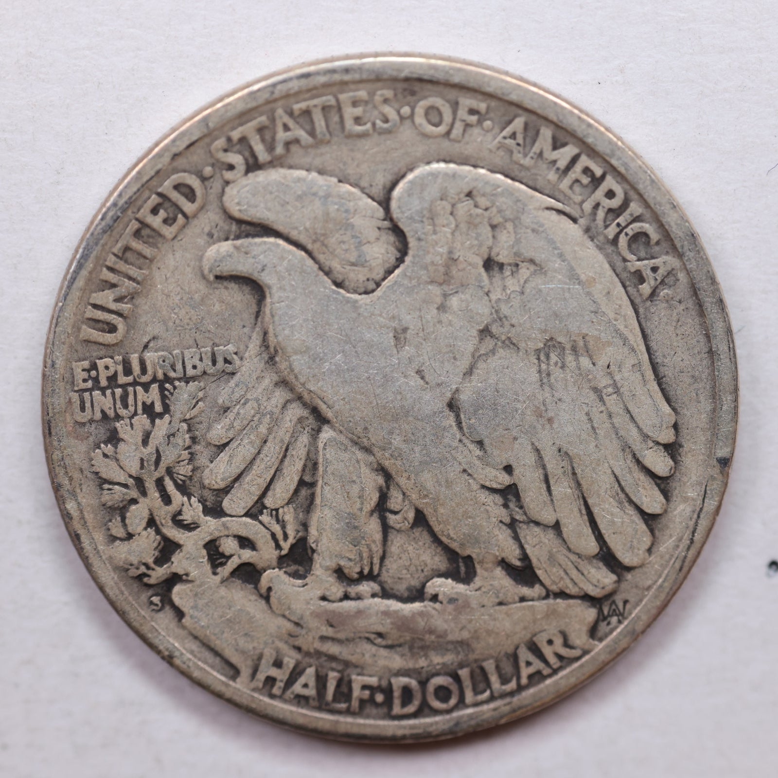 1920-S Walking Liberty Half Dollar, Very Good Circulated Coin, Store #HR0961