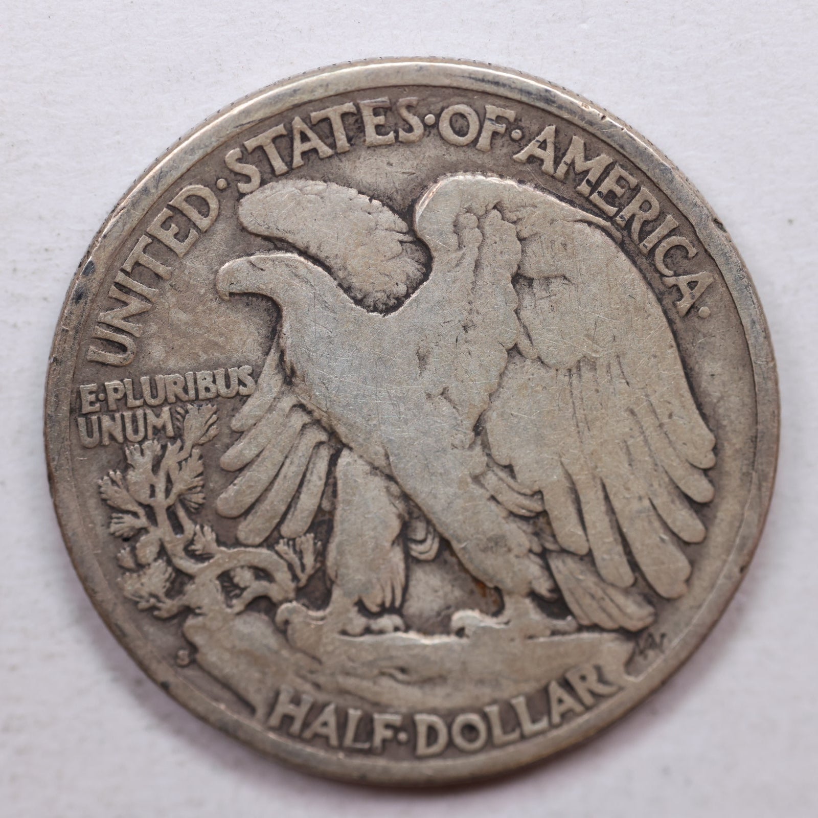 1933-S Walking Liberty Half Dollar, Very Good Circulated Coin, Store #HR0978.