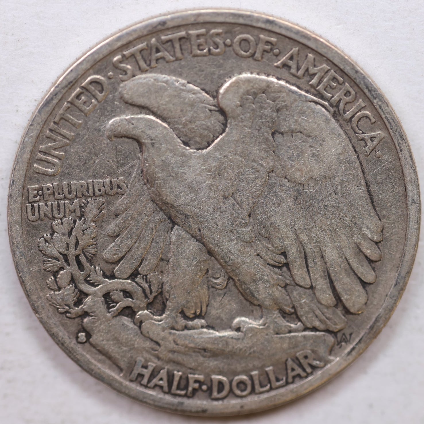 1935-S Walking Liberty Half Dollar, Very Good Circulated Coin, Store #HR0984