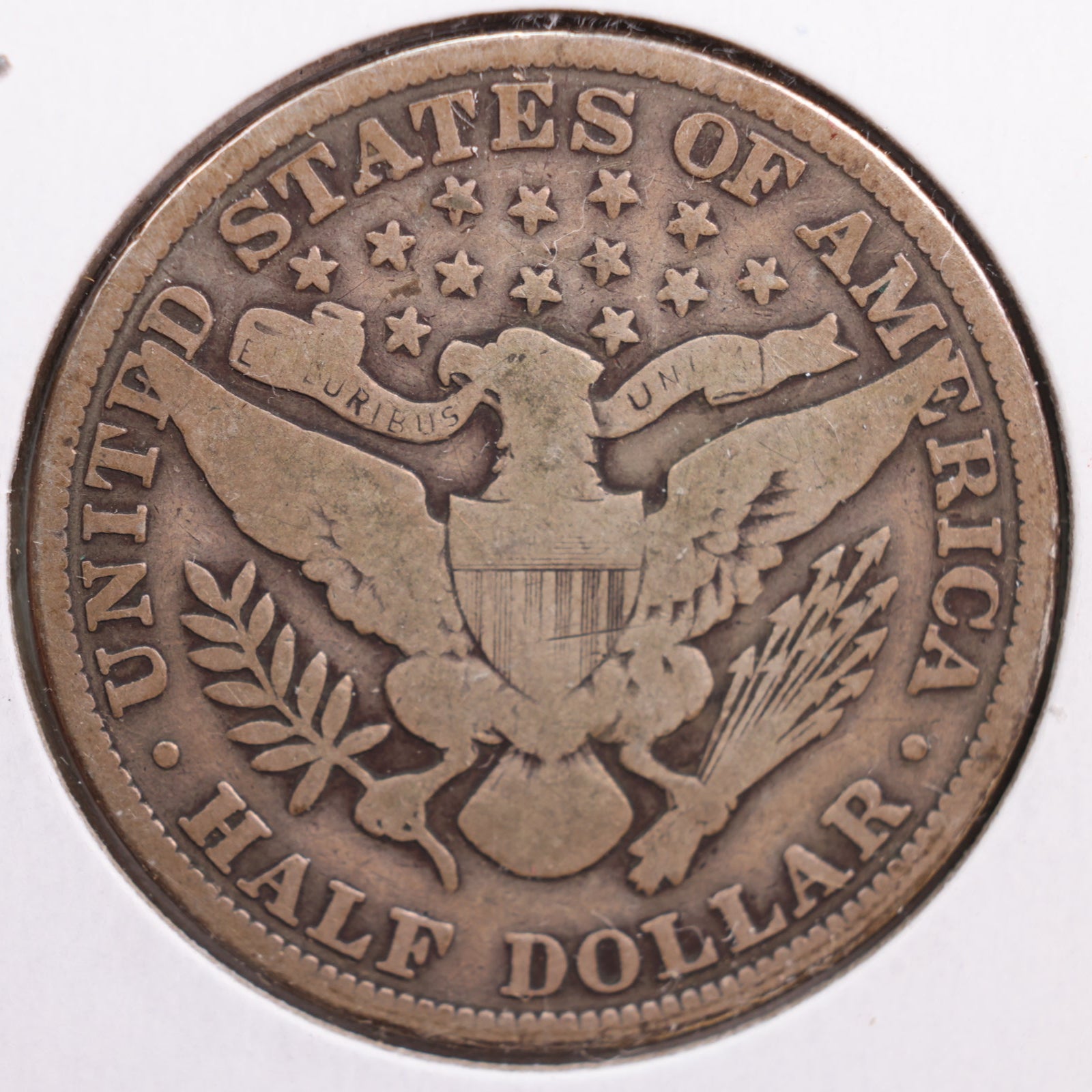 1910 Barber Half Dollar, Very Good Circulated Coin, Store #HR0586
