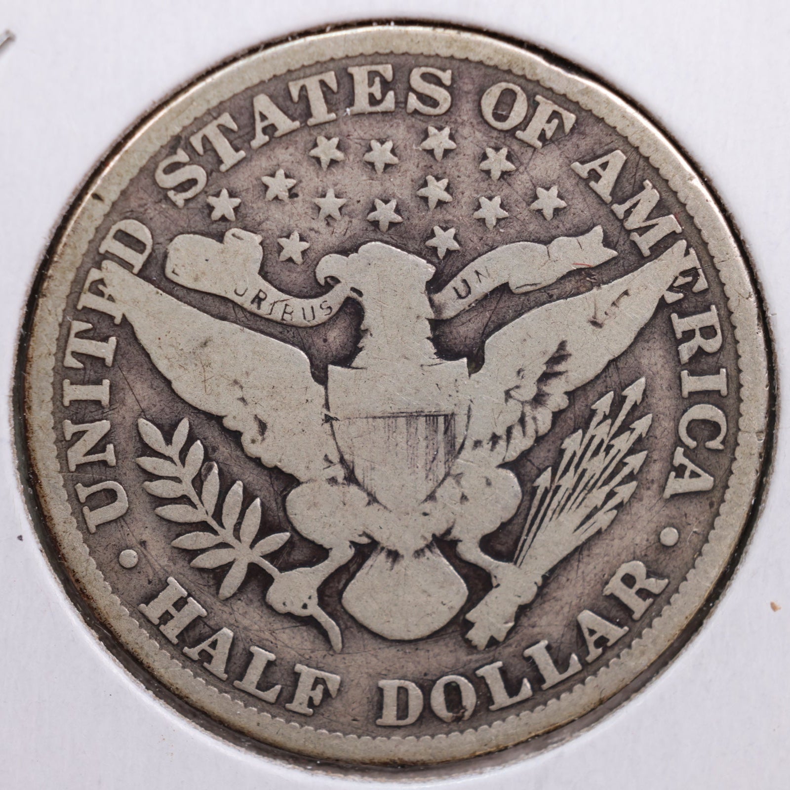 1910 Barber Half Dollar, Very Good Circulated Coin, Store #HR0585