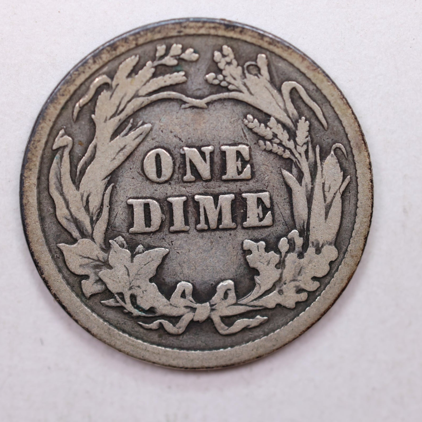 1915 Barber Dime, Very Good Circulated Coin, Store #DE661