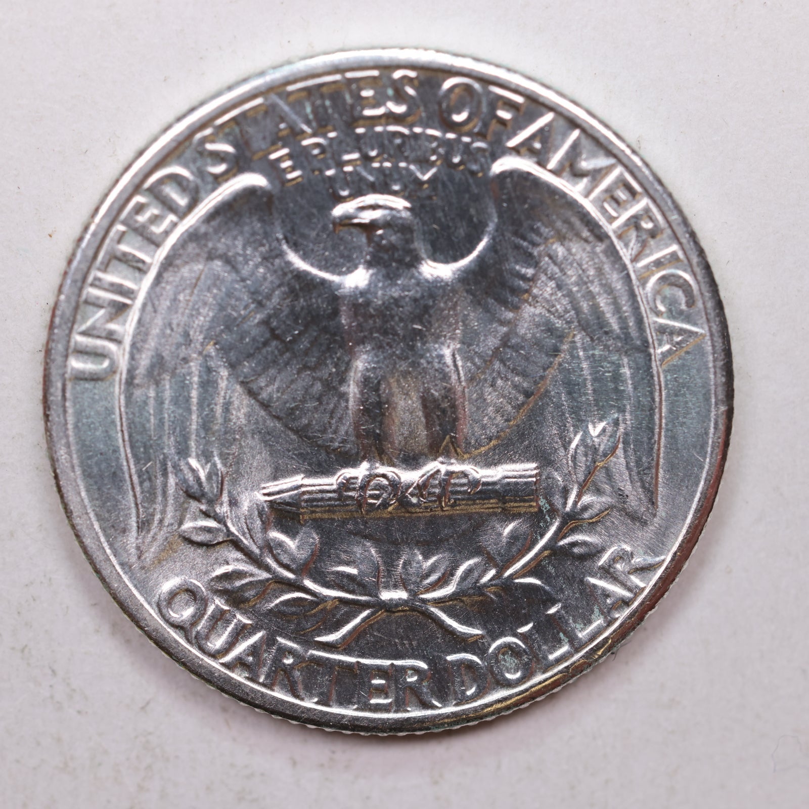 1937 Washington Silver Quarter, Gem Mint State, Uncirculated Coin, Store Sale #QR791.