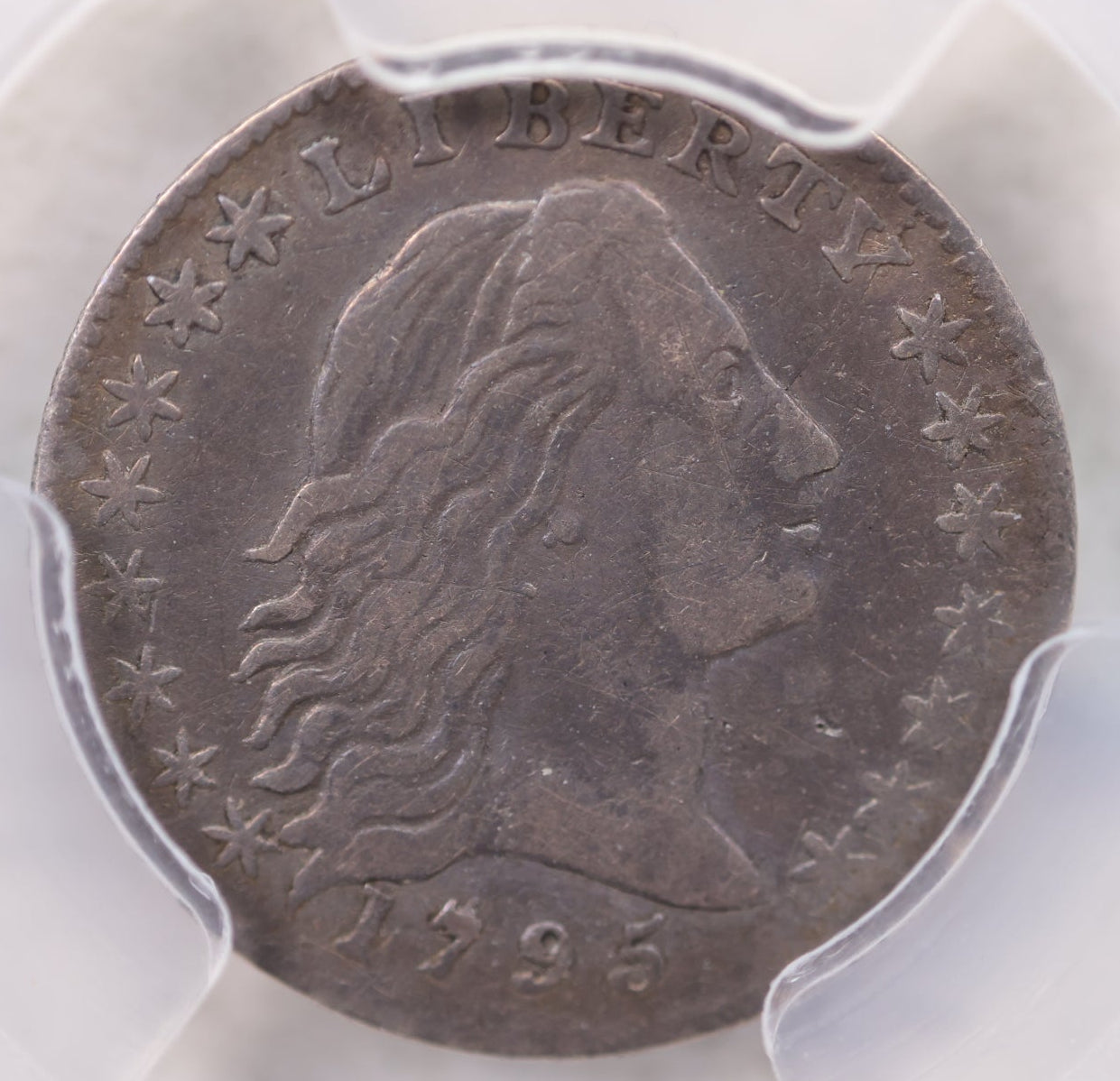 1795 Bust Silver Half Dime, PCGS Certified VF-35, Store Sale #GHE008.