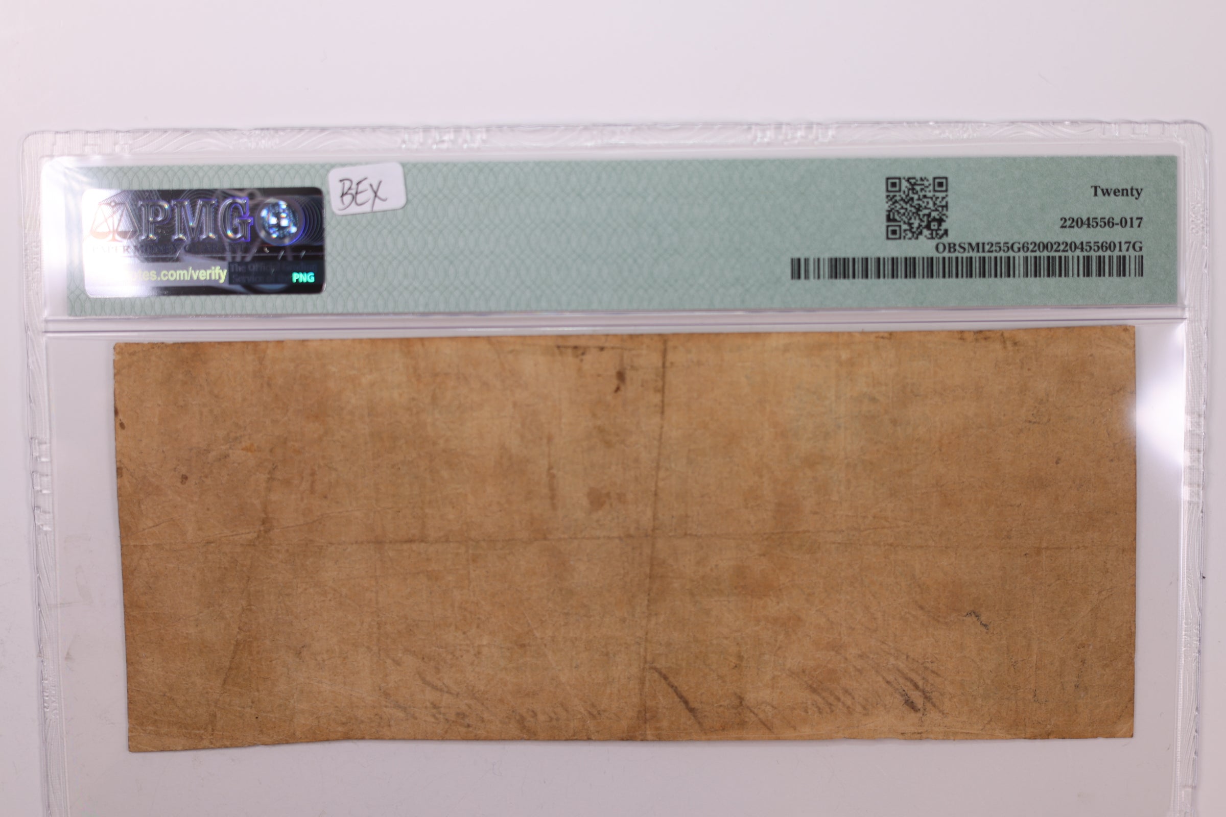 1838 $3., Obsolete Currency., Marshall, MI., PMG VF-20., Store #GMI029