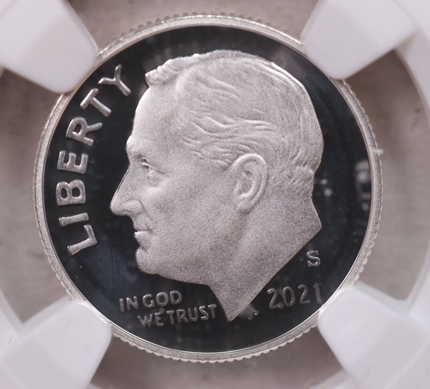 2021-S Roosevelt Silver Dime, Proof Strike, NGC Certified PF-70, Store Sale #GDE029.