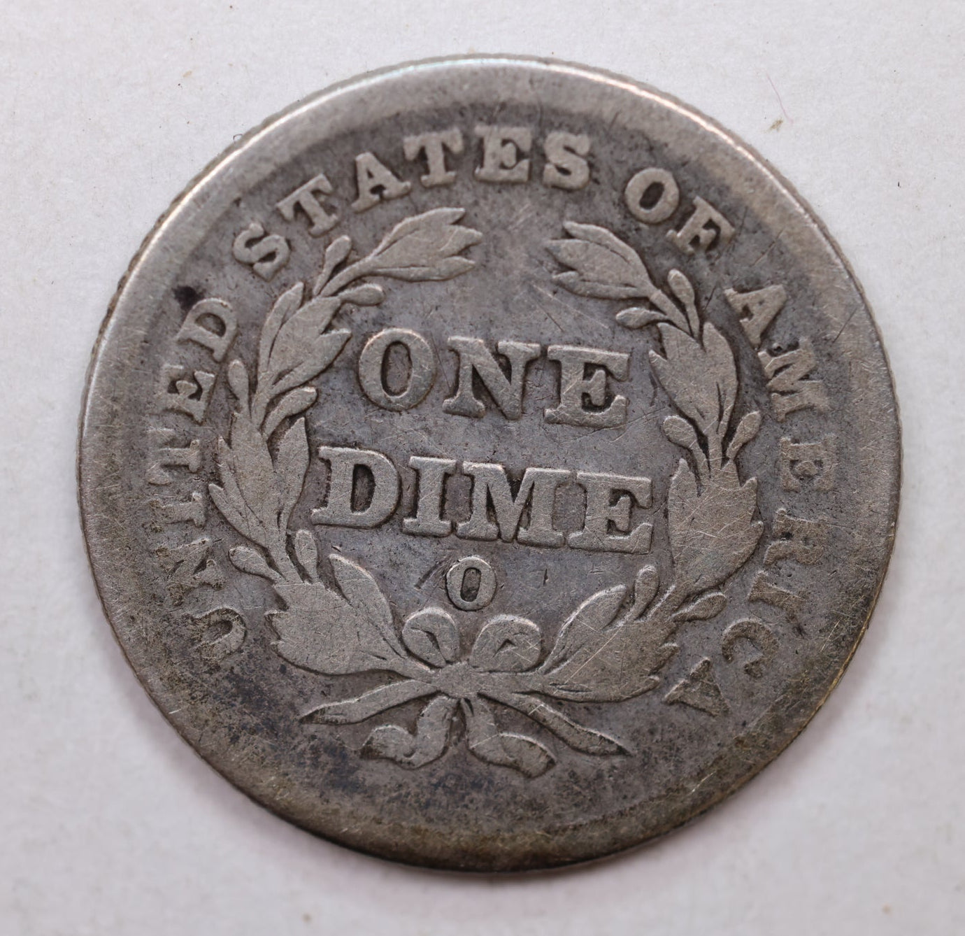 1838-O Seated Liberty Dime, Small Date, Circulated Coin, Store Sale #DE669