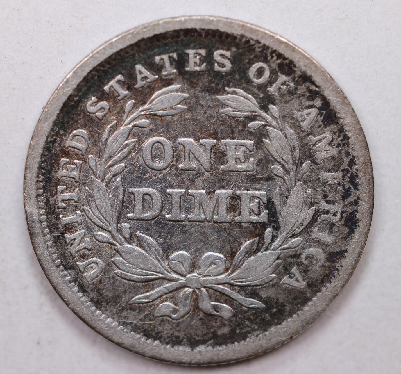 1839 Seated Liberty Dime, Collectible Circulated Coin, Store Sale #DE673.