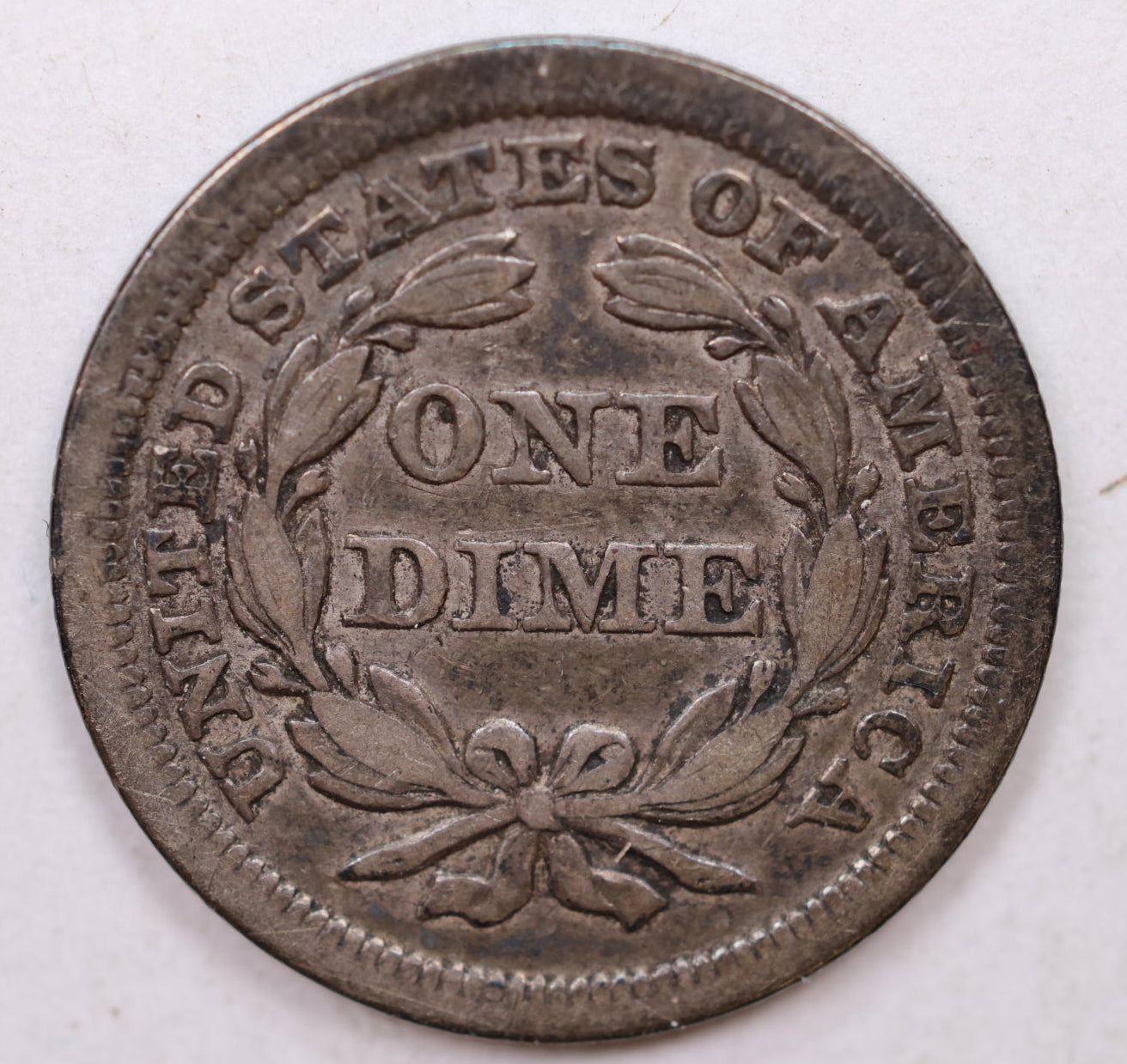 1841 Seated Liberty Dime, Collectible Circulated Coin, Store Sale #DE677.