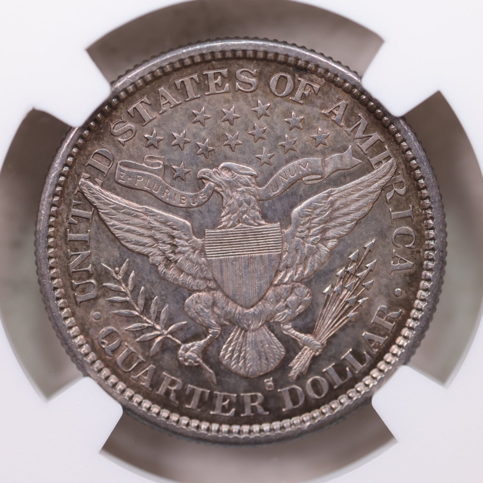1893-S Barber Silver Quarter, Nice Eye Appeal, PCGS MS-64, Store Sale #GQR022.