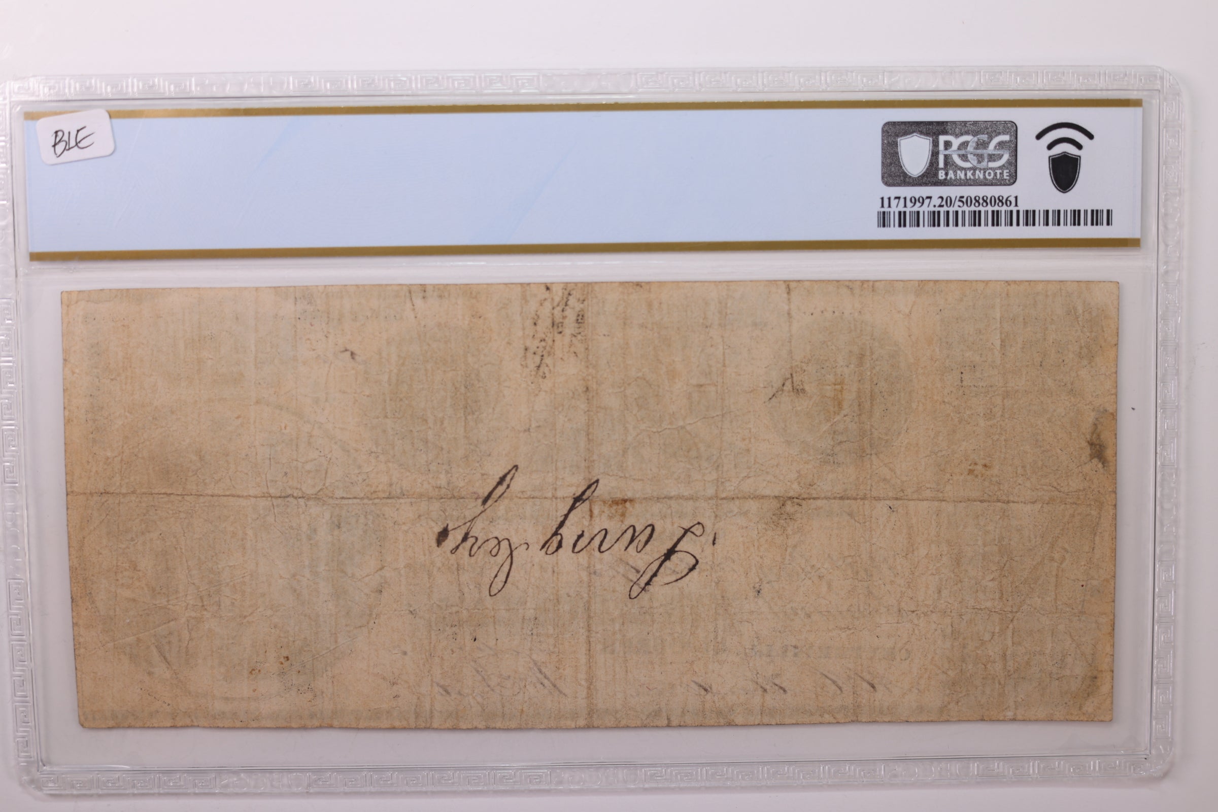 1838 $1., St Joseph, MI., Obsolete Currency., PCGS VF-20., STORE #GMI040