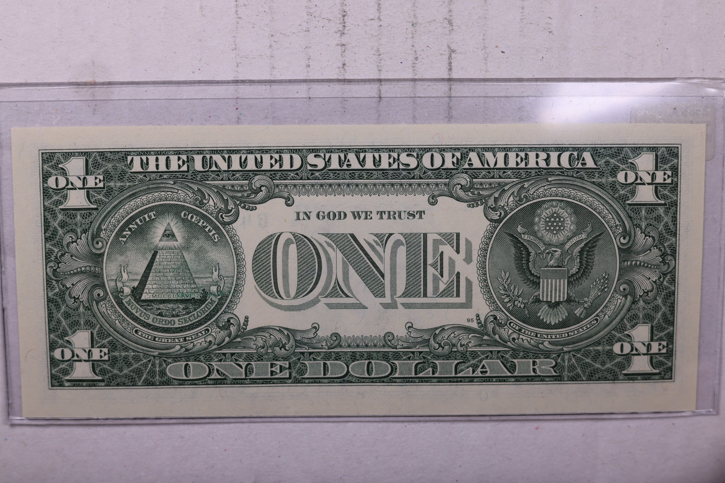 2003 A, $1., F.R.N., Repeater Serial Nr., Crisp Uncirculated., Store #0727