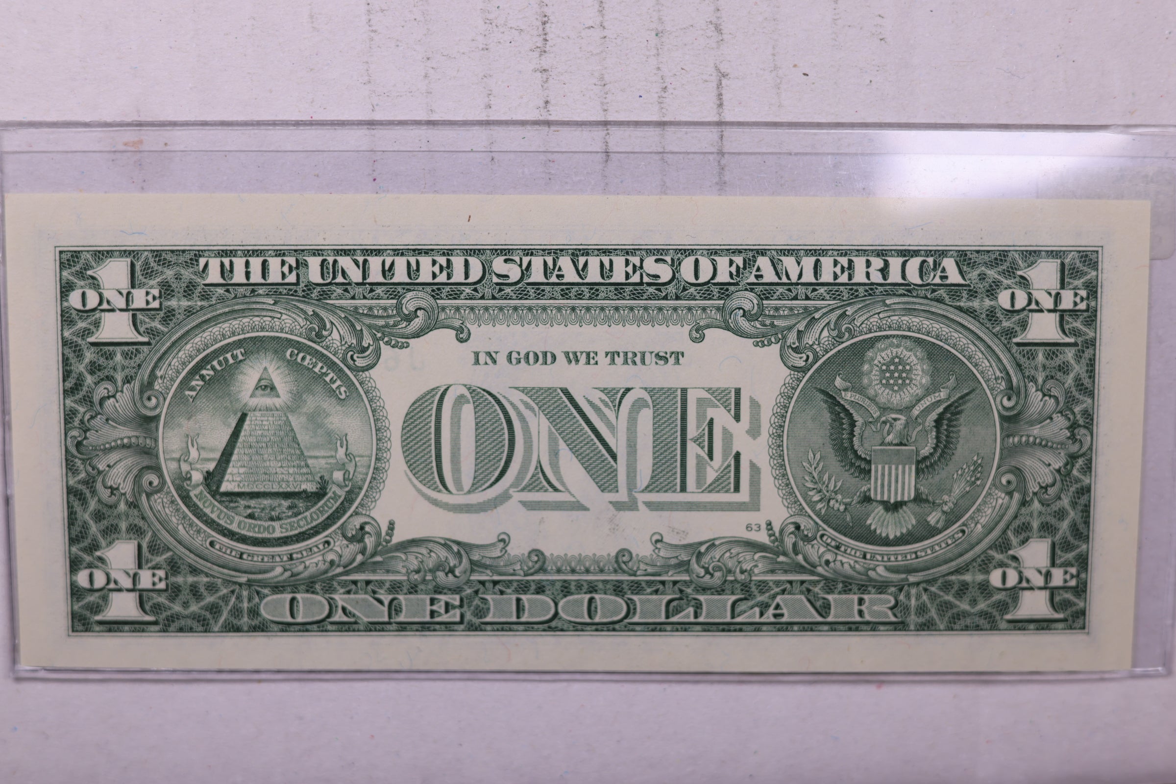 2003 A, $1., F.R.N., Repeater Serial Nr., Crisp Uncirculated., Store #0730