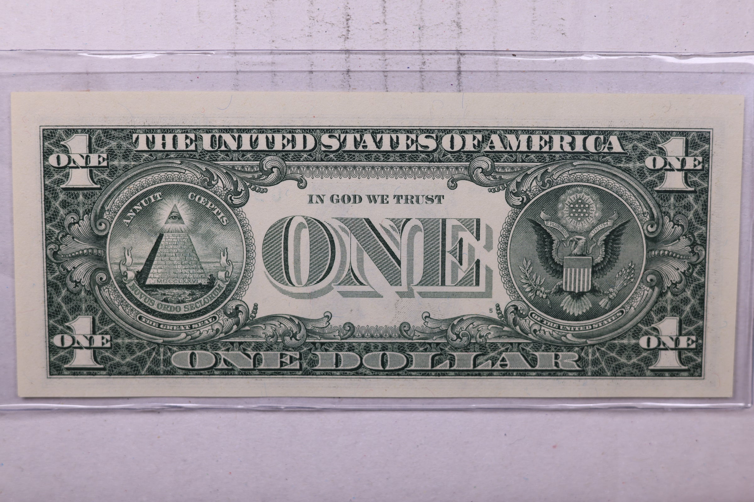 1988-A, $1., F.R.N., Repeater Serial Nr., Crisp Uncirculated., Store #0732