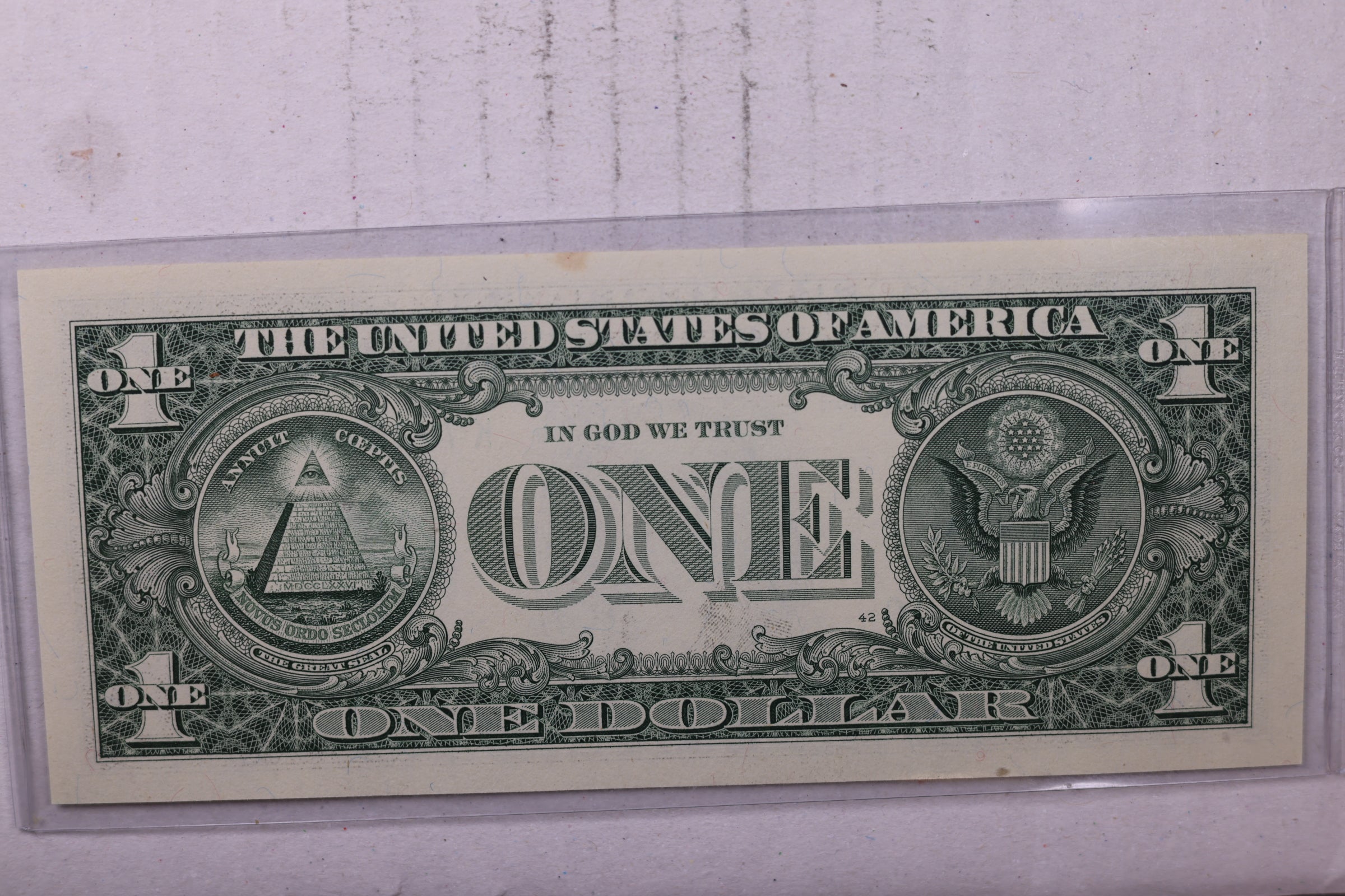 2006, $1., F.R.N., Repeater Serial Nr., Crisp Uncirculated., Store #0736