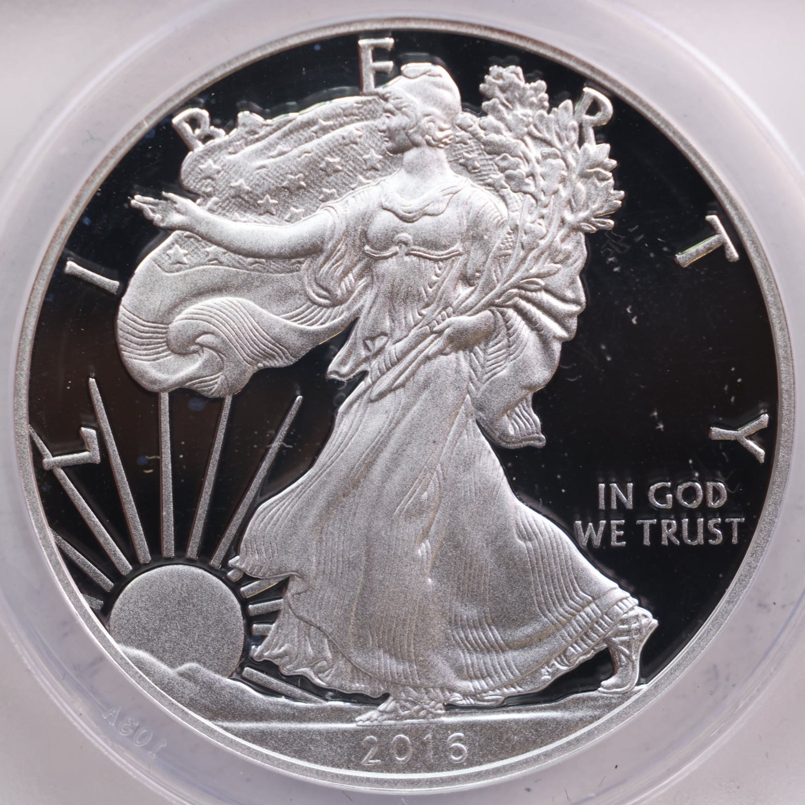 2016-W Proof American Silver Eagle, 'Congratulations Set', ANACS PF-70, Store #AE0213