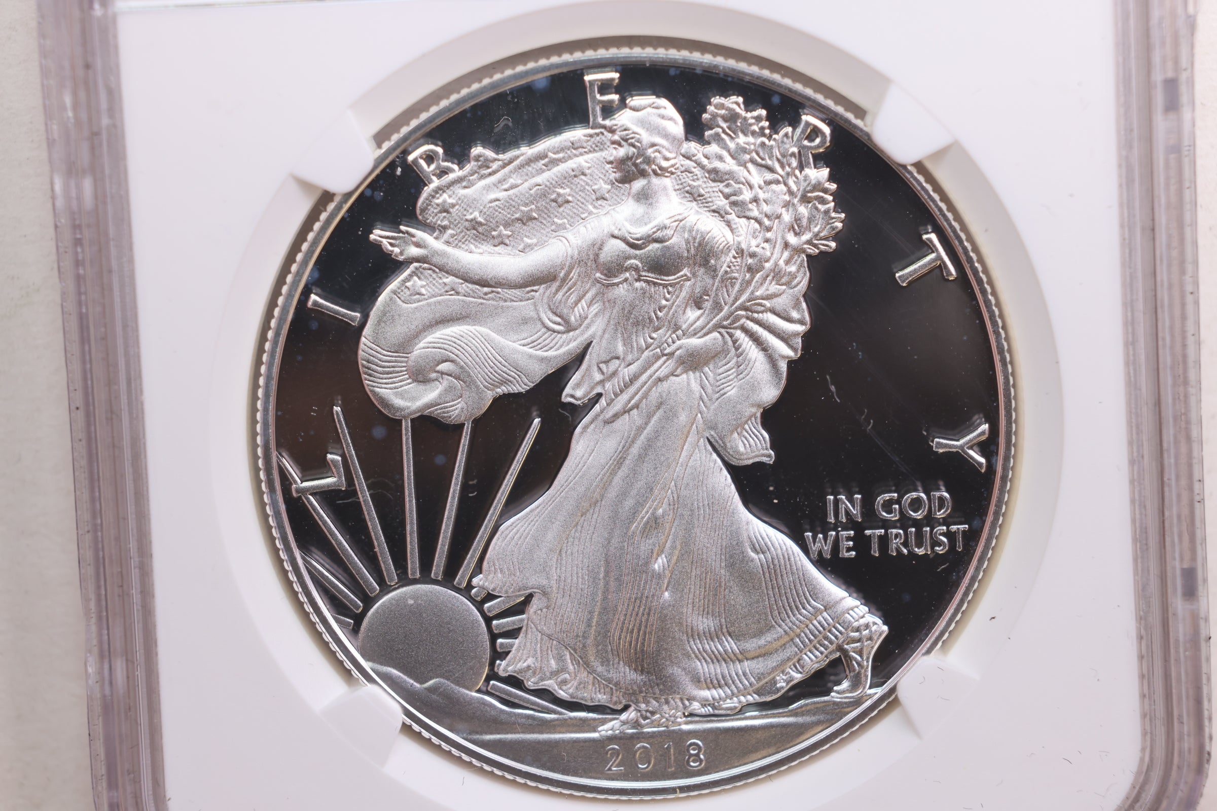 2018-W Proof American Silver Eagle, 'Congratulations Set', NGC PF-70, Store #AE0217