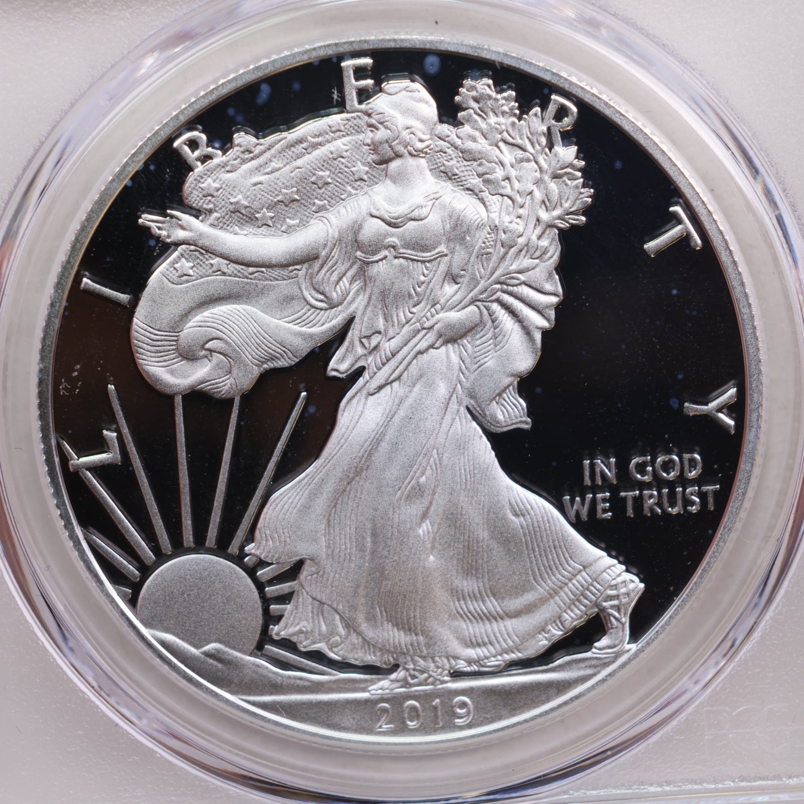 2019-W Proof American Silver Eagle, 'Congratulations Set', PCGS PF-70, Store #AE0218