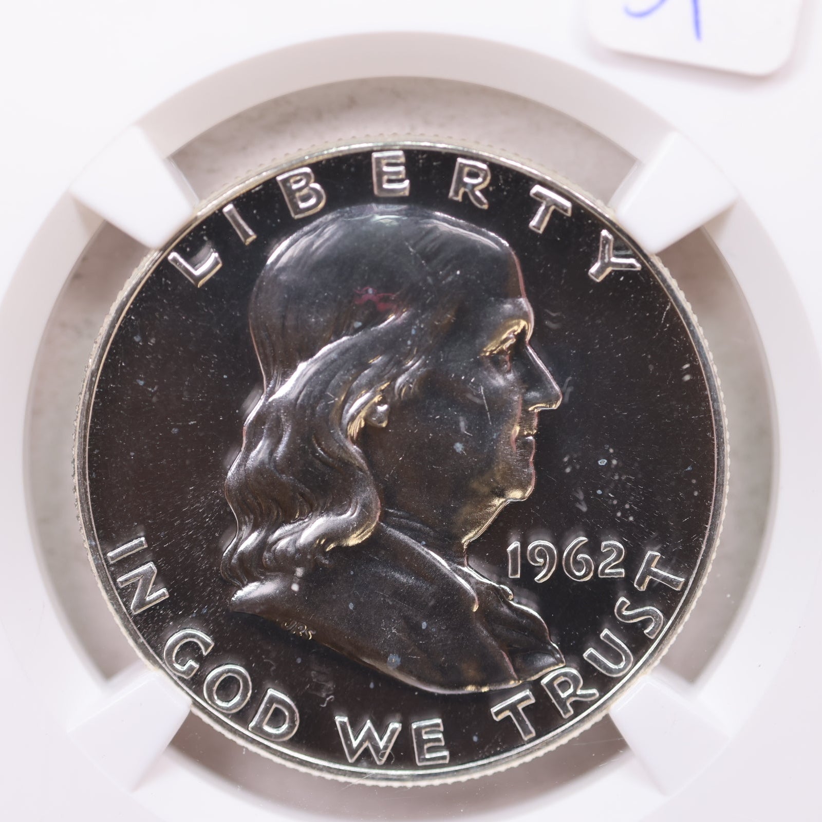 1962 Franklin Half Dollar, Gem Proof Strike, NGC PF-67, Store #GHR130.