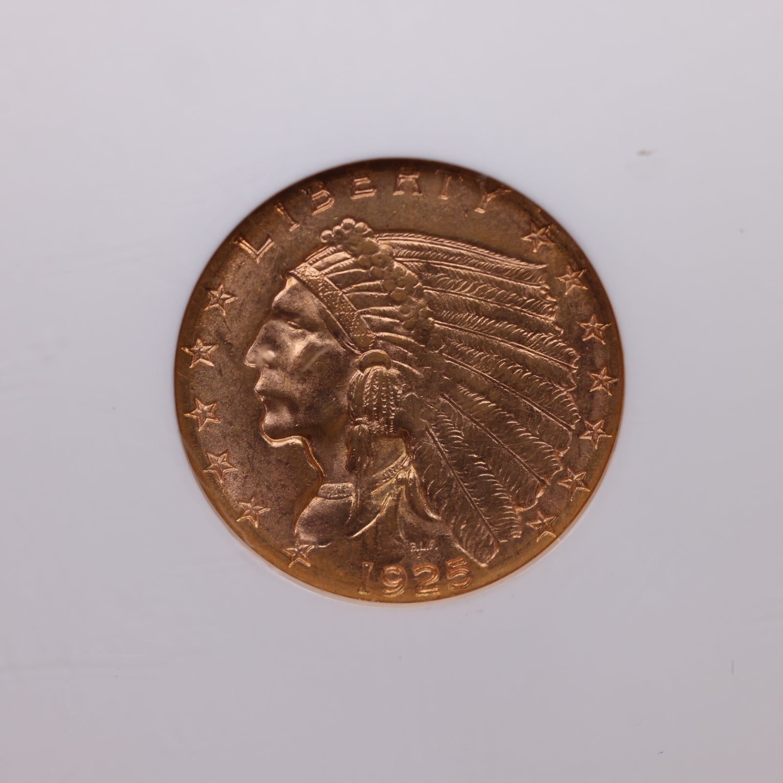 1925-D Quarter Gold Eagle, Certified and Graded, NGC MS-63, Store Sale #G0130.