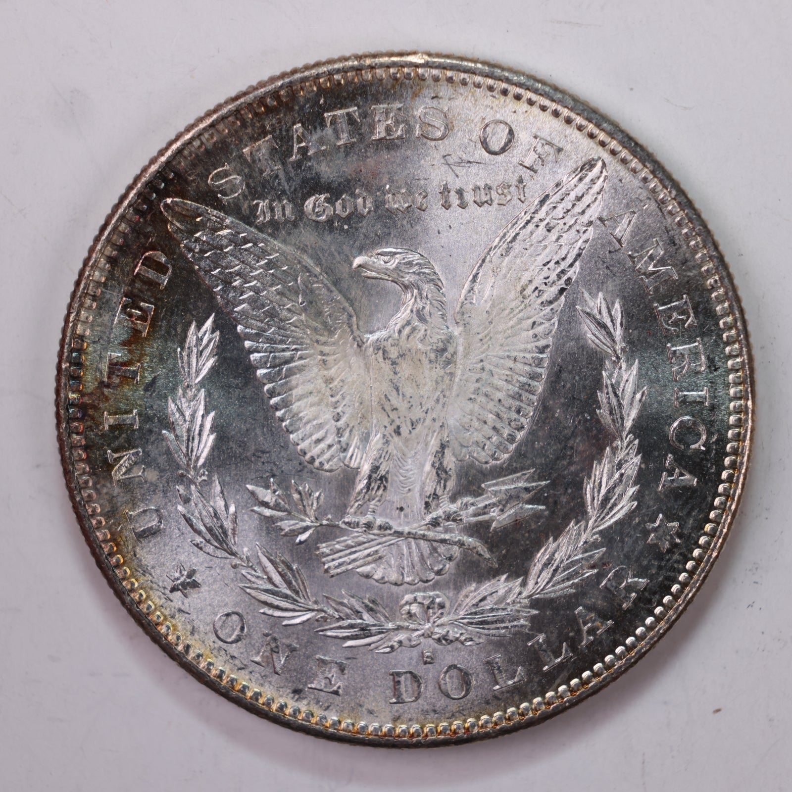 1878-S Morgan Silver Dollar., Gem Mint State., Uncirculated Coin, Store #DR0540