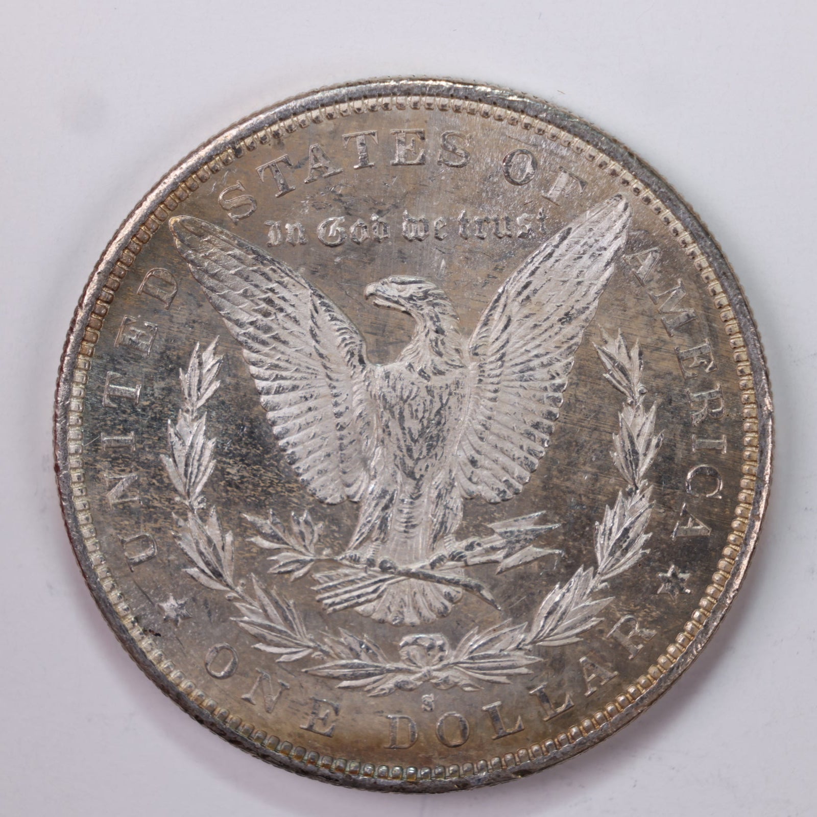 1879-S Morgan Dollar, Mint State Uncirculated Coin, Store #DR0542