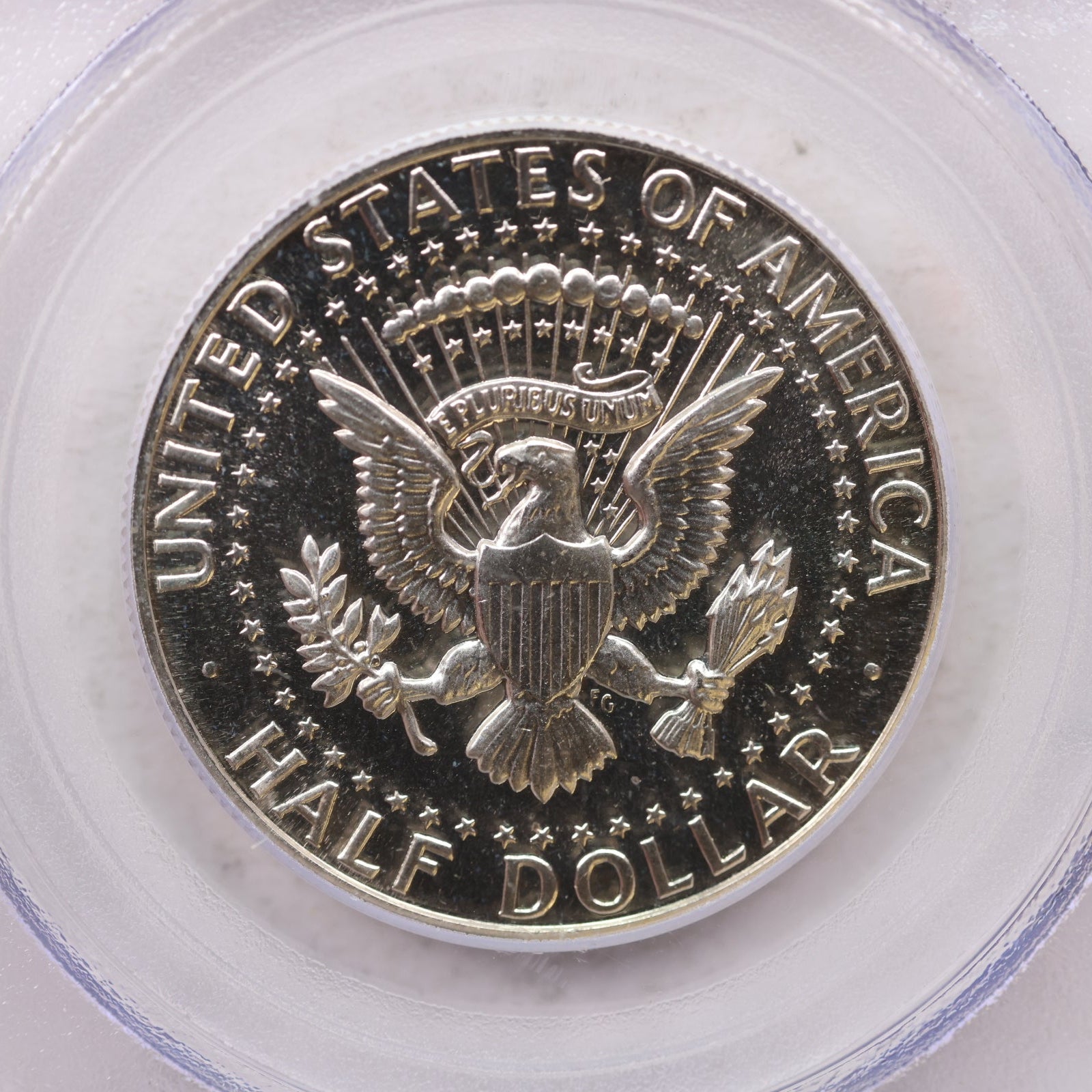 1965 Kennedy Clad Half Dollar, Uncirculated Coin, PCGS MS-66, Store #GHR147.