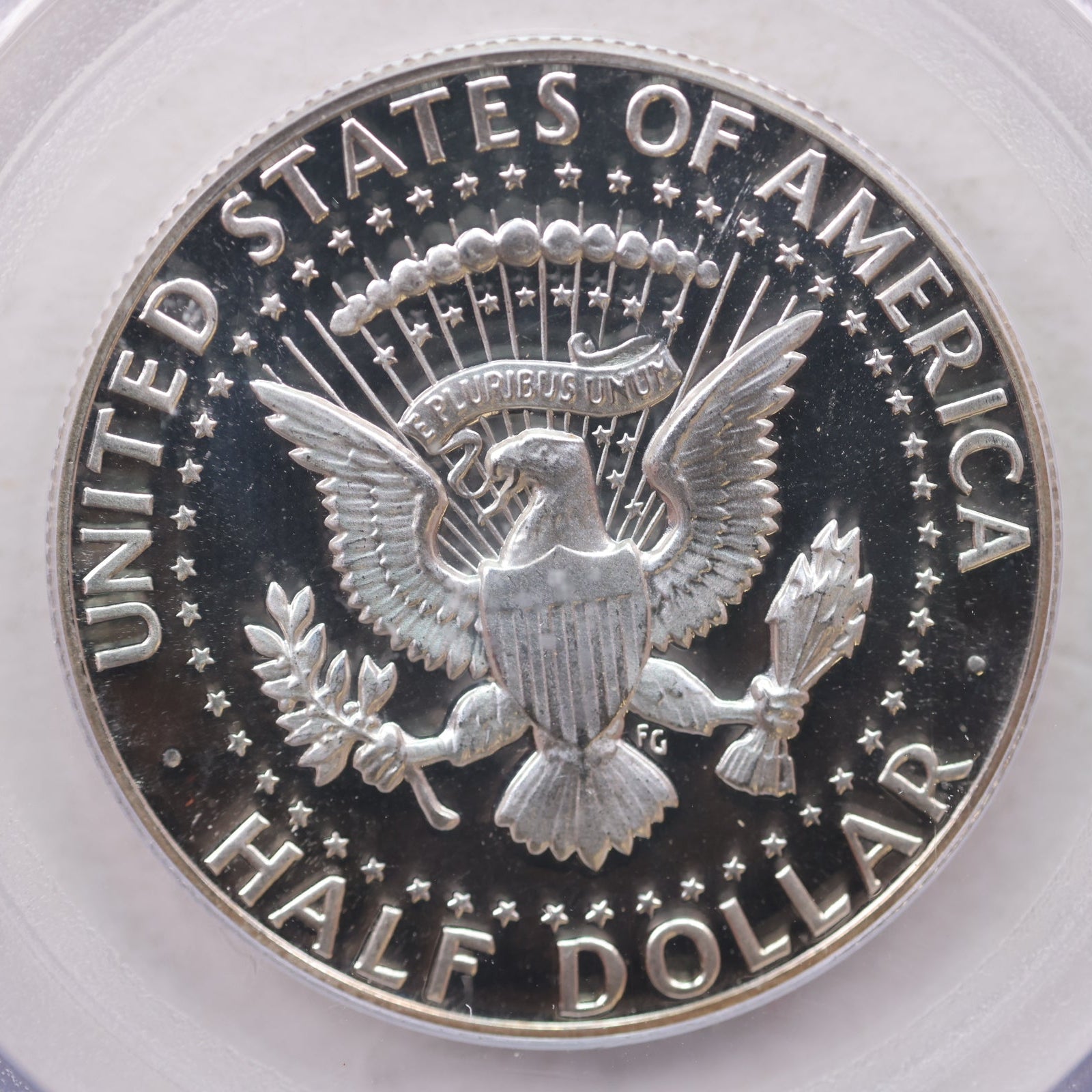 1969-S Kennedy Silver Clad Half Dollar, Uncirculated Coin, PCGS PR68, Store #GHR149.