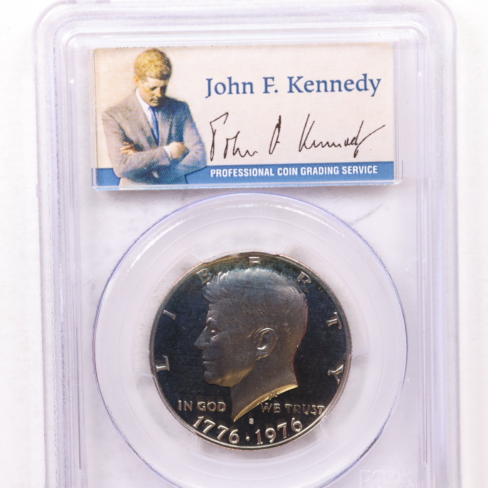 1976-S Kennedy Clad Half Dollar, Uncirculated Coin, PCGS PR-69, Store #GHR150.