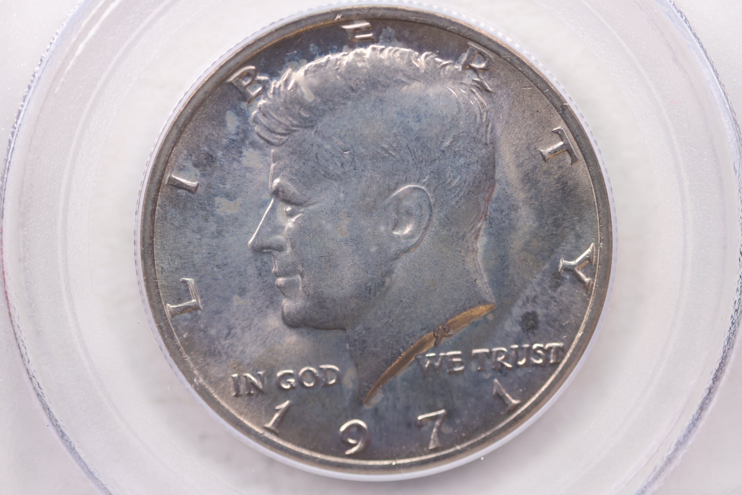 1971 Kennedy Clad Half Dollar, Uncirculated Coin, PCGS MS-66, Store #GHR151.