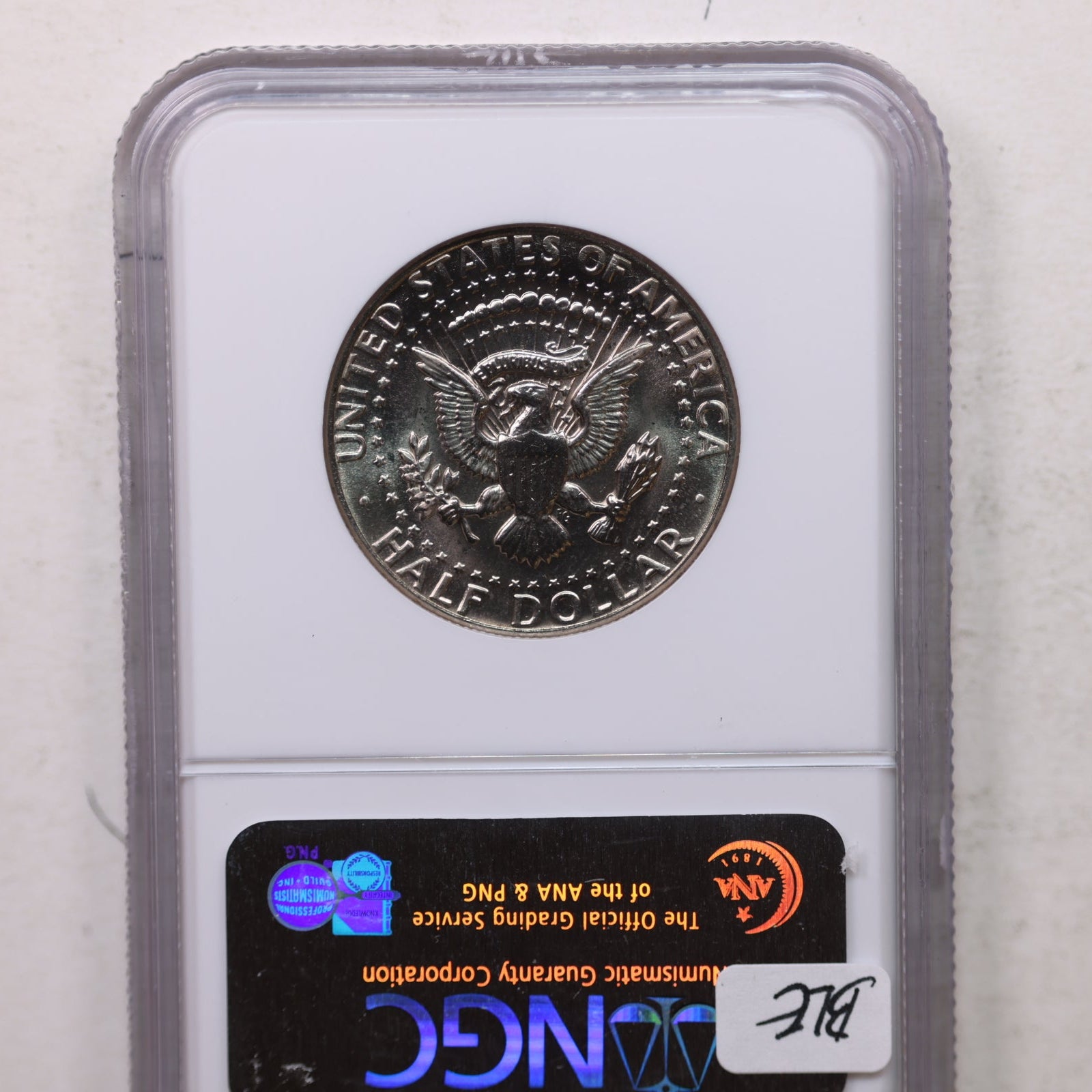 1973-D Kennedy Clad Half Dollar, Uncirculated Coin, NGC MS-67, Store #GHR165.