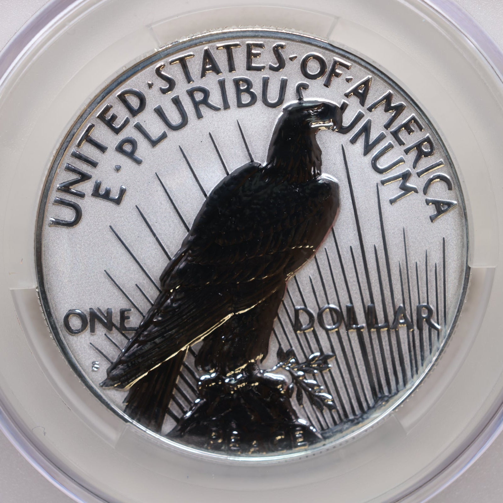 2023-S Peace Dollar Commemorative, Reverse Proof, CAC PF-69. Store Sale #GMC278.