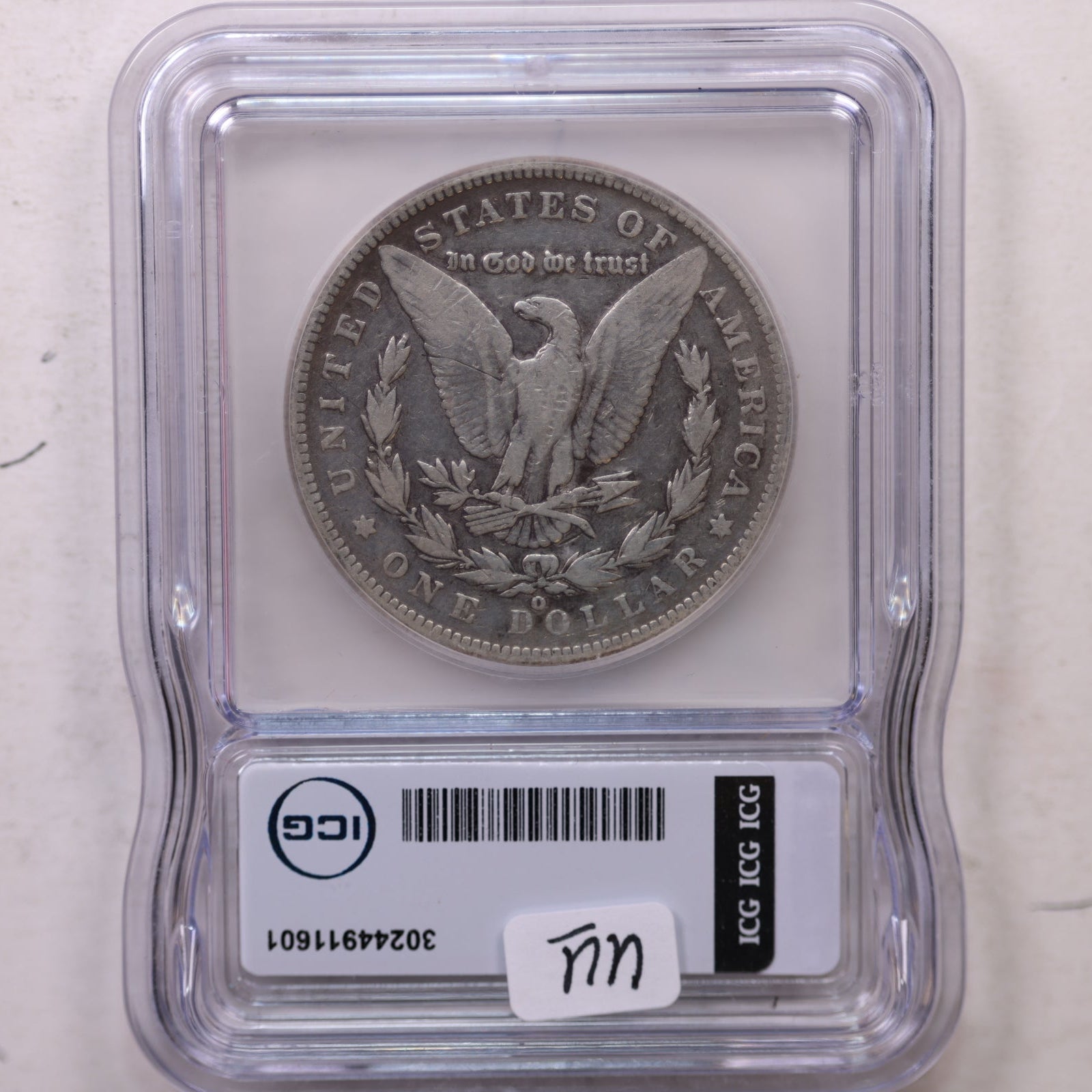 1900 O/CC Morgan Silver Dollar, 'O' over 'CC' Mint Mark, ICG G4, SALE #GDR0331