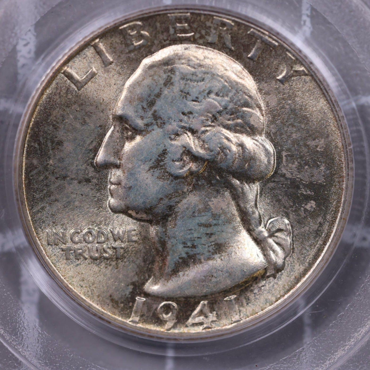 1941-D Washington Silver Quarter., PCGS MS-65., Store #0884