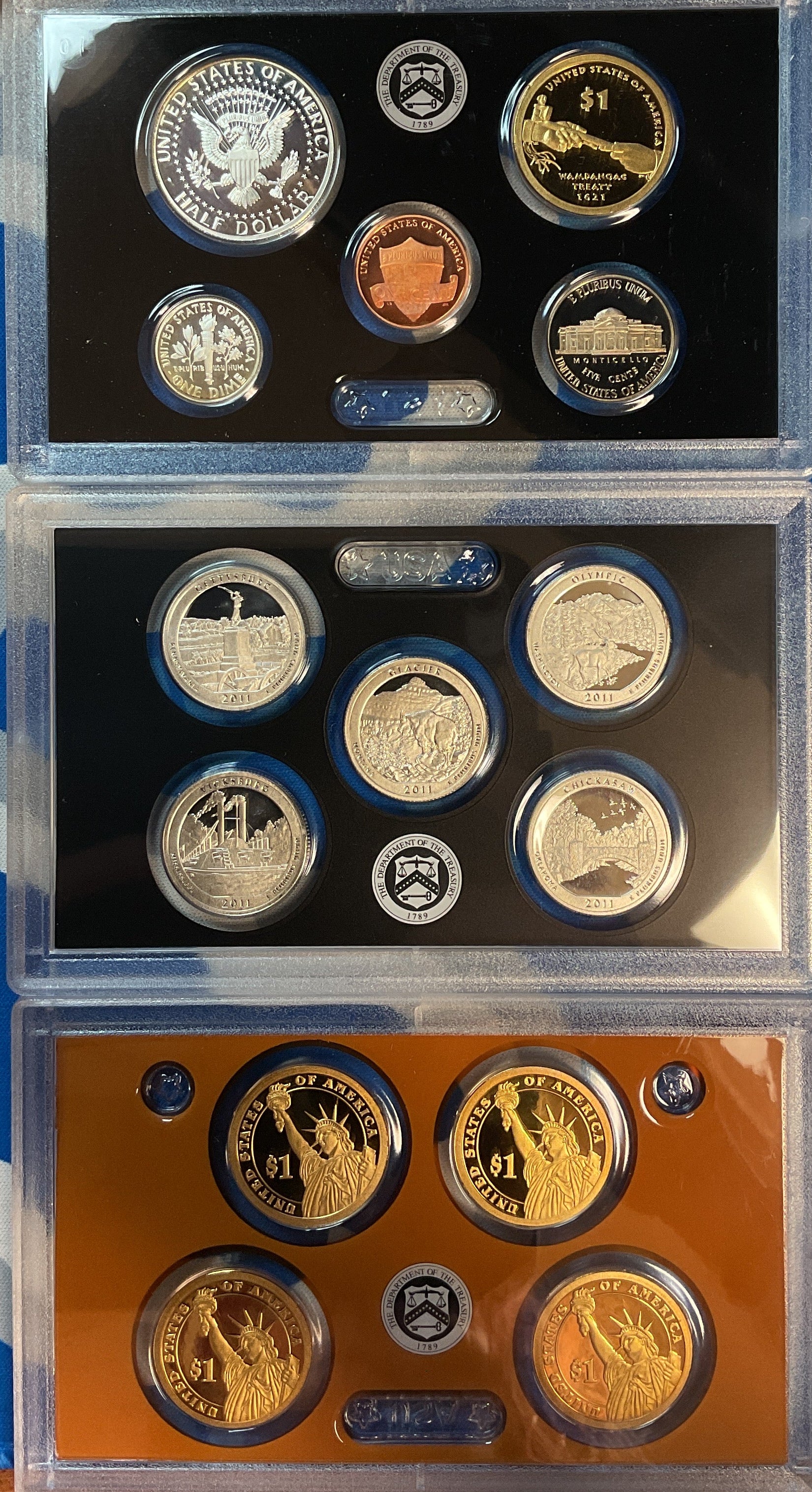 2011 United States Mint Silver Proof Set w/C.O.A.