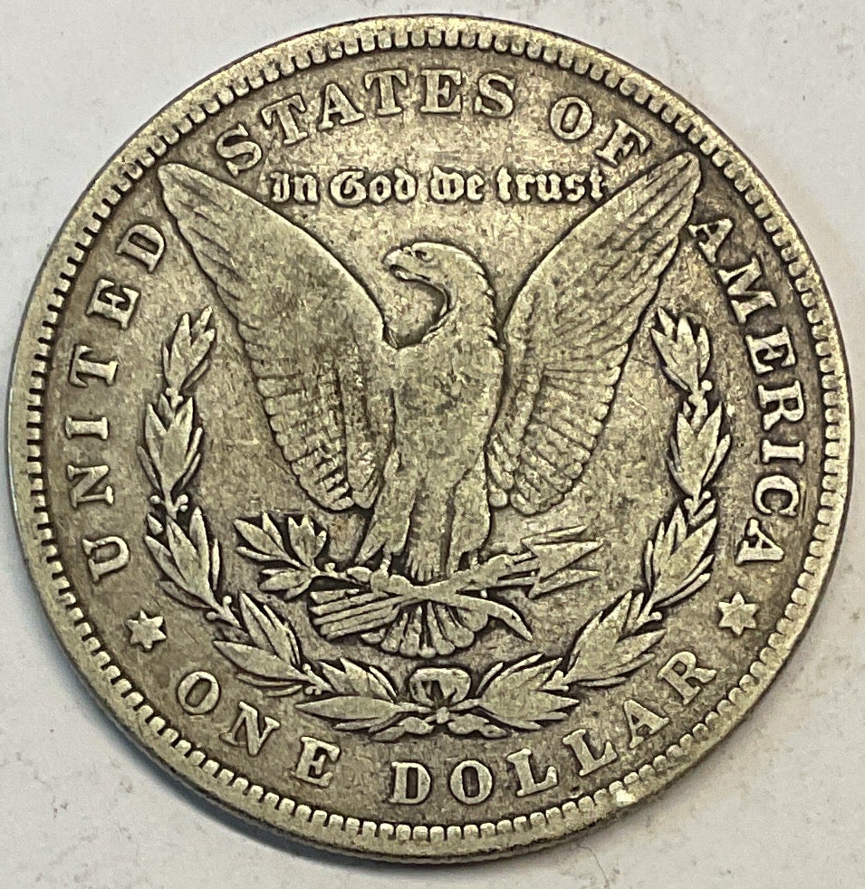 1881 Morgan Dollar, Very Fine+ Circulated Coin, Store #DR0877