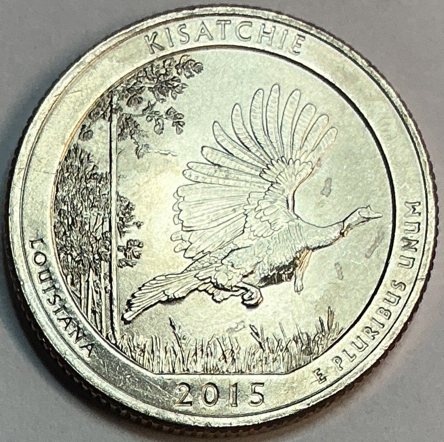 2015-P Uncirculated, Kisatchie National Forest, Louisiana, Washington Quarter