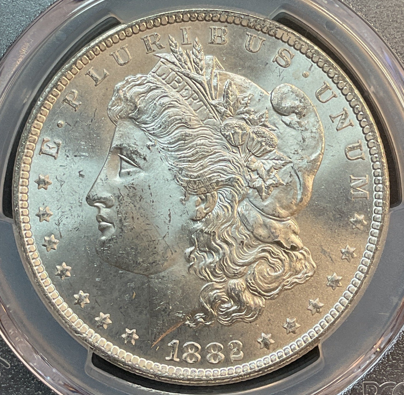 1882-CC Morgan Silver Dollar, PCGS Certified and Graded MS-64, Store SALE #GDR0362